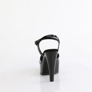 Fabulicious MARTINI-509 Sandal (Black Patent/Black)