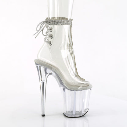FLAMINGO-1018C-2RS Clear Rhinestones/Clear