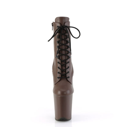 FLAMINGO-1020 Mocha Faux Leather/Moch Matte