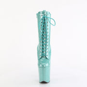 FLAMINGO-1040GP Aqua Glitter Patent/M Pleaser US Size (Women's): 5