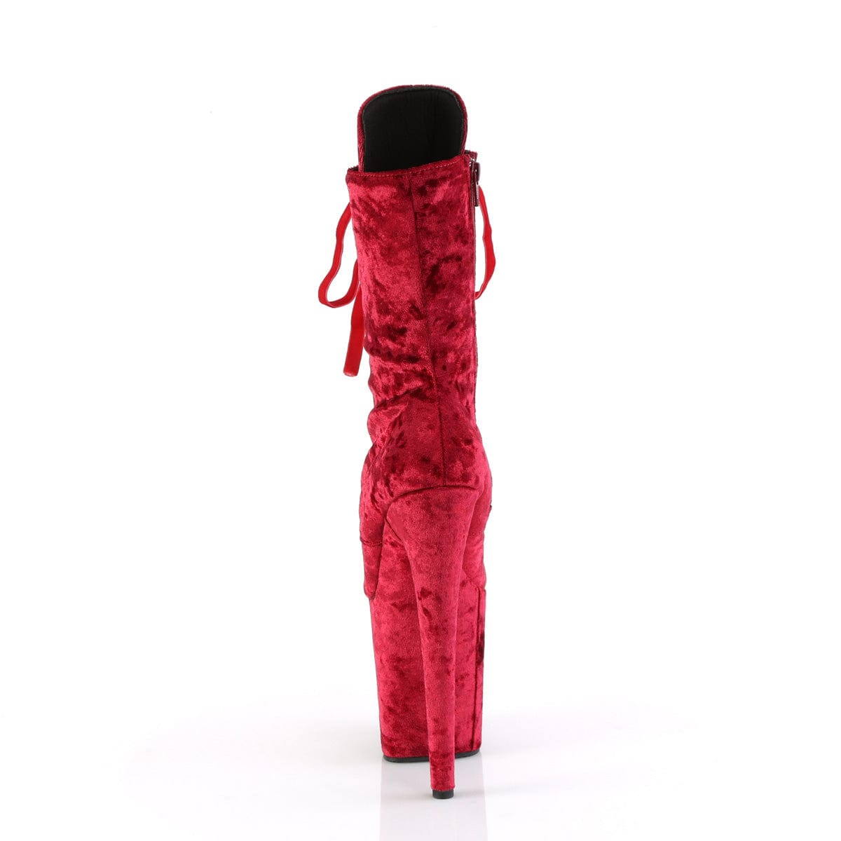 FLAMINGO-1045VEL Red Velvet/Red Velvet Pleaser US Size (Women's): 5