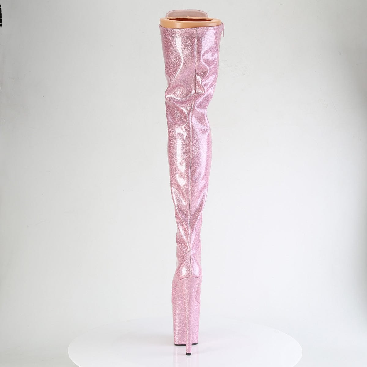 FLAMINGO-3020GP Baby Pink Glitter Patent/M Pleaser US Size (Women's): 5
