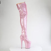 FLAMINGO-3020GP Baby Pink Glitter Patent/M Pleaser US Size (Women's): 5