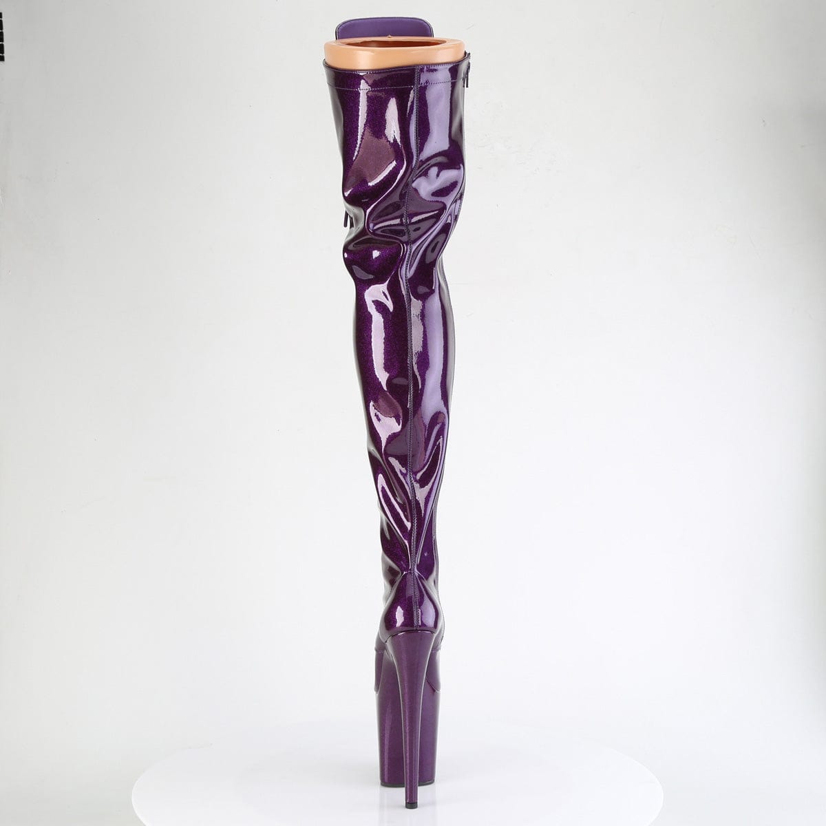 FLAMINGO-3020GP Purple Glitter Patent/M Pleaser US Size (Women's): 5