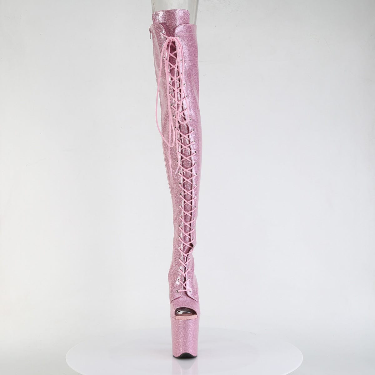 FLAMINGO-3021GP Baby Pink Glitter Patent/M Pleaser US Size (Women's): 5