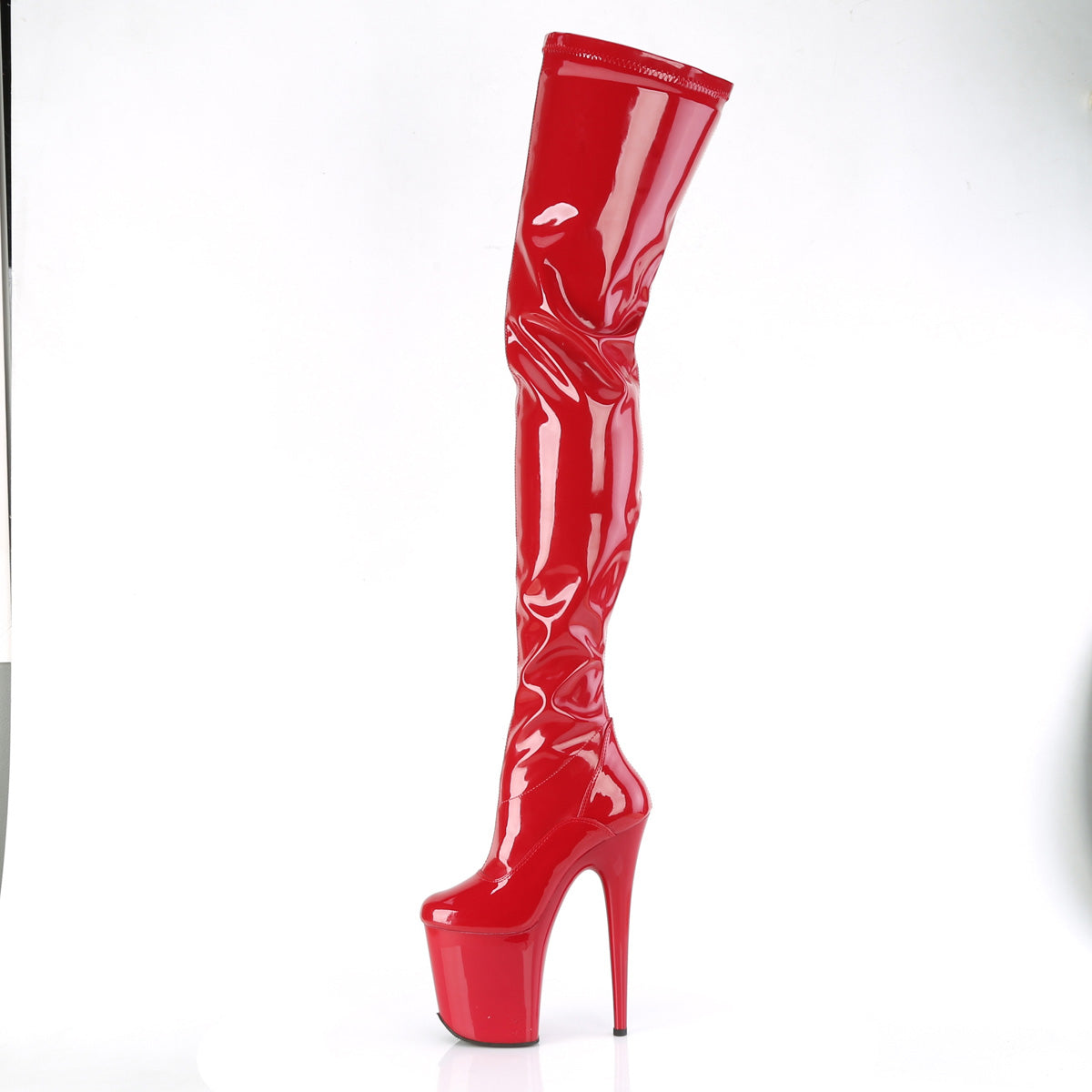 FLAMINGO-4000 Red Stretch Patent/Red
