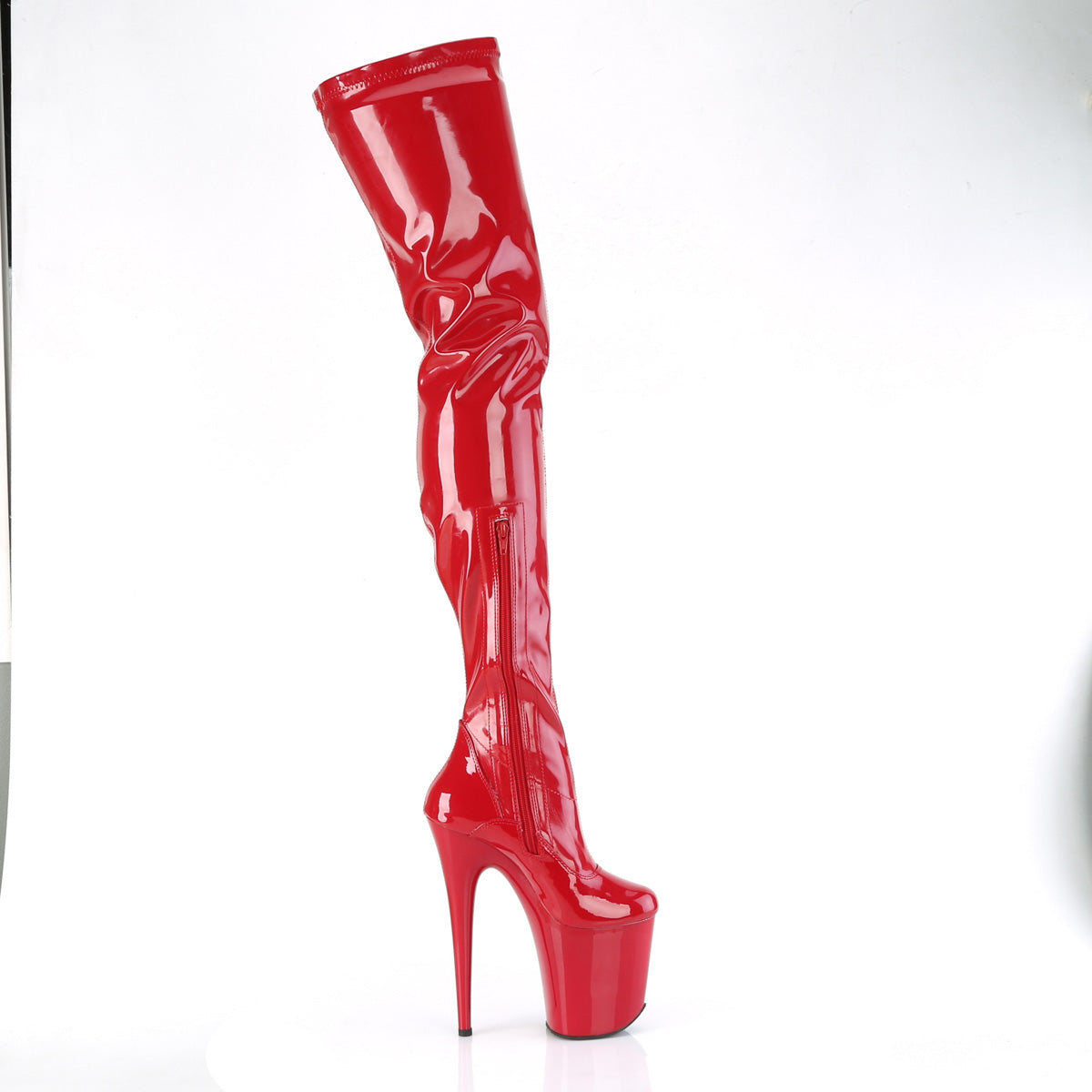 FLAMINGO-4000 Red Stretch Patent/Red