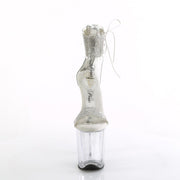 FLAMINGO-827RS Clear-Silver/Clear Pleaser US Size (Women's): 5