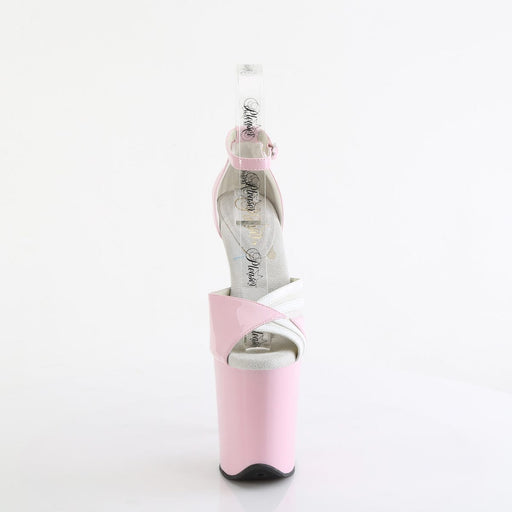 FLAMINGO-884 Baby Pink-White/Pink-White Pleaser US Size (Women's): 5