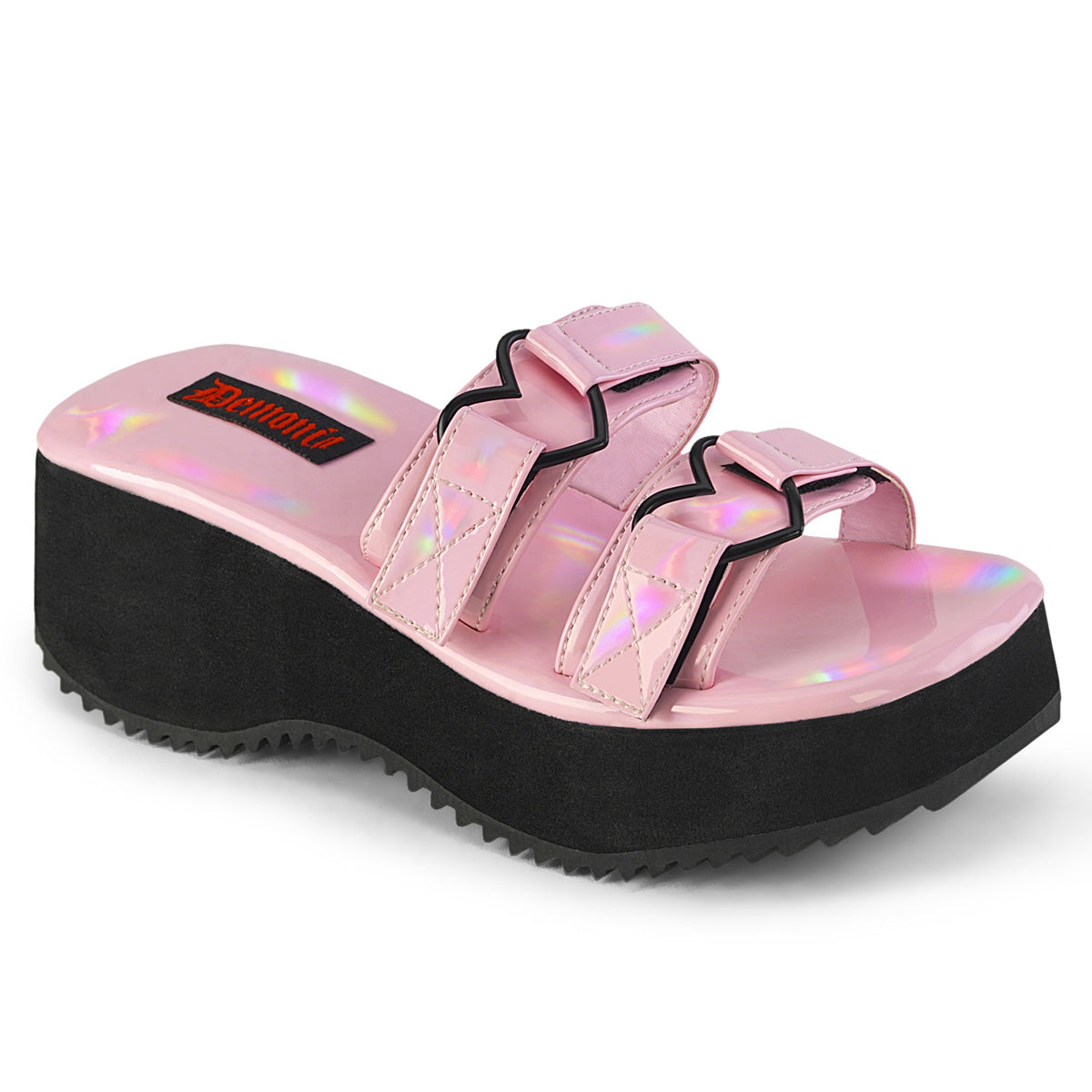 FLIP-12 Baby Pink Holo Slides