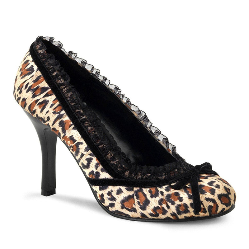 Funtasma DAINTY-420 Pump (Cheetah Print Satin)