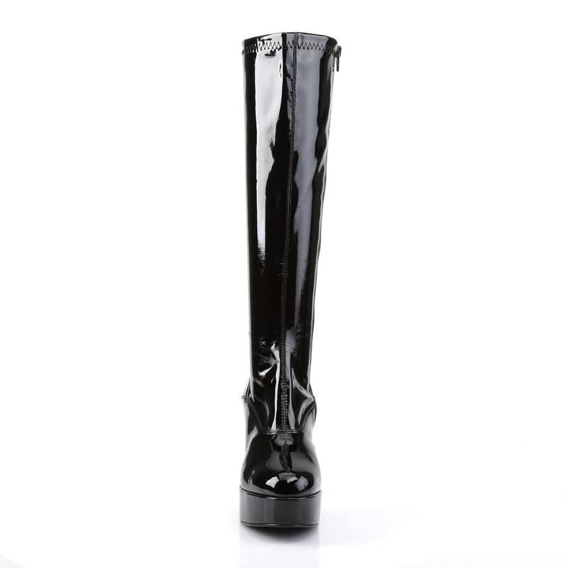 Funtasma EXOTICA-2000 Knee High Boot (Black Stretch Patent)