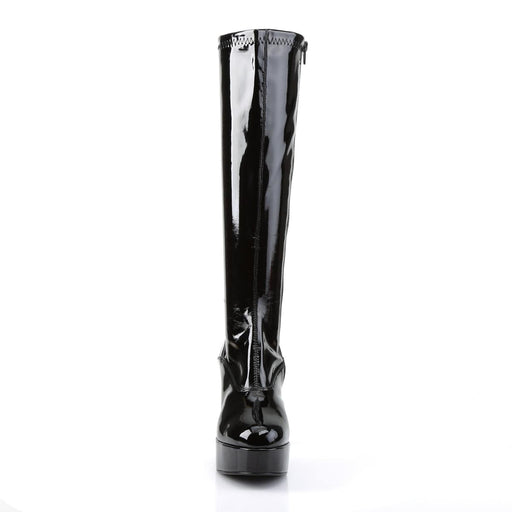 Funtasma EXOTICA-2000 Knee High Boot (Black Stretch Patent)
