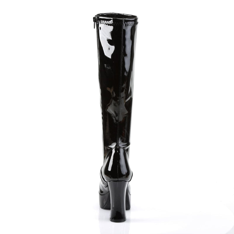 Funtasma EXOTICA-2000 Knee High Boot (Black Stretch Patent)