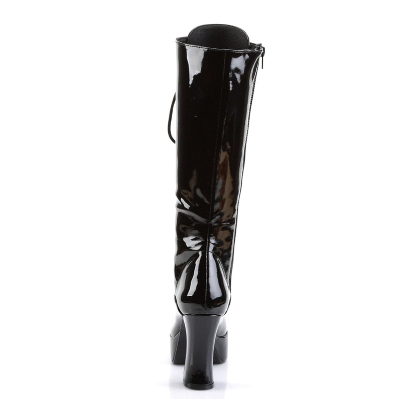 Funtasma EXOTICA-2020 Knee High Boot (Black Patent)