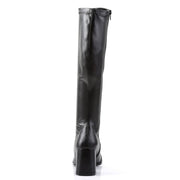 Funtasma GOGO-300 Knee High Boot (Black Stretch Pu)