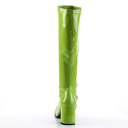 Funtasma GOGO-300 Knee High Boot (Lime Green Stretch Patent)