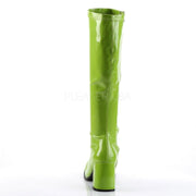 Funtasma GOGO-300 Knee High Boot (Lime Green Stretch Patent)