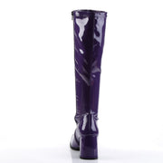 Funtasma GOGO-300 Knee High Boot (Purple Stretch Patent)