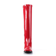 Funtasma GOGO-300 Knee High Boot (Red Stretch Patent)