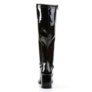 Funtasma GOGO-300WC Knee High Boot (Black Stretch Patent)