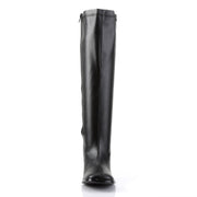 Funtasma GOGO-300WC Knee High Boot (Black Stretch Pu)