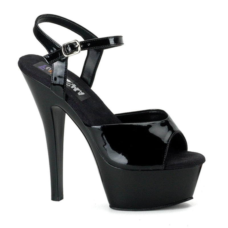 Funtasma JULIET-209 Sandal (Black Patent)