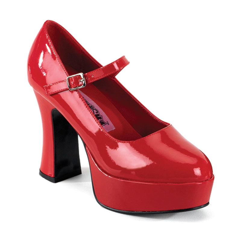 Funtasma MARYJANE-50 Pump (Red Patent)