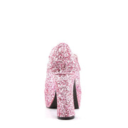 Funtasma MARYJANE-50G Pump (Baby Pink Glitter)