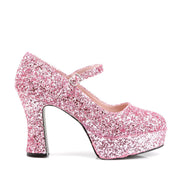 Funtasma MARYJANE-50G Pump (Baby Pink Glitter)