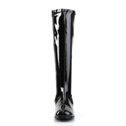 Funtasma RETRO-300 Knee High Boot (Black Stretch Patent)