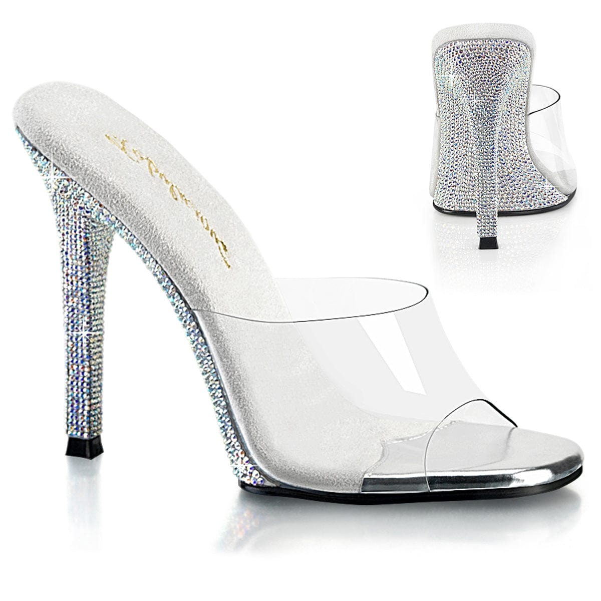 GALA-01DM Clear/Silver AB Rhinestones