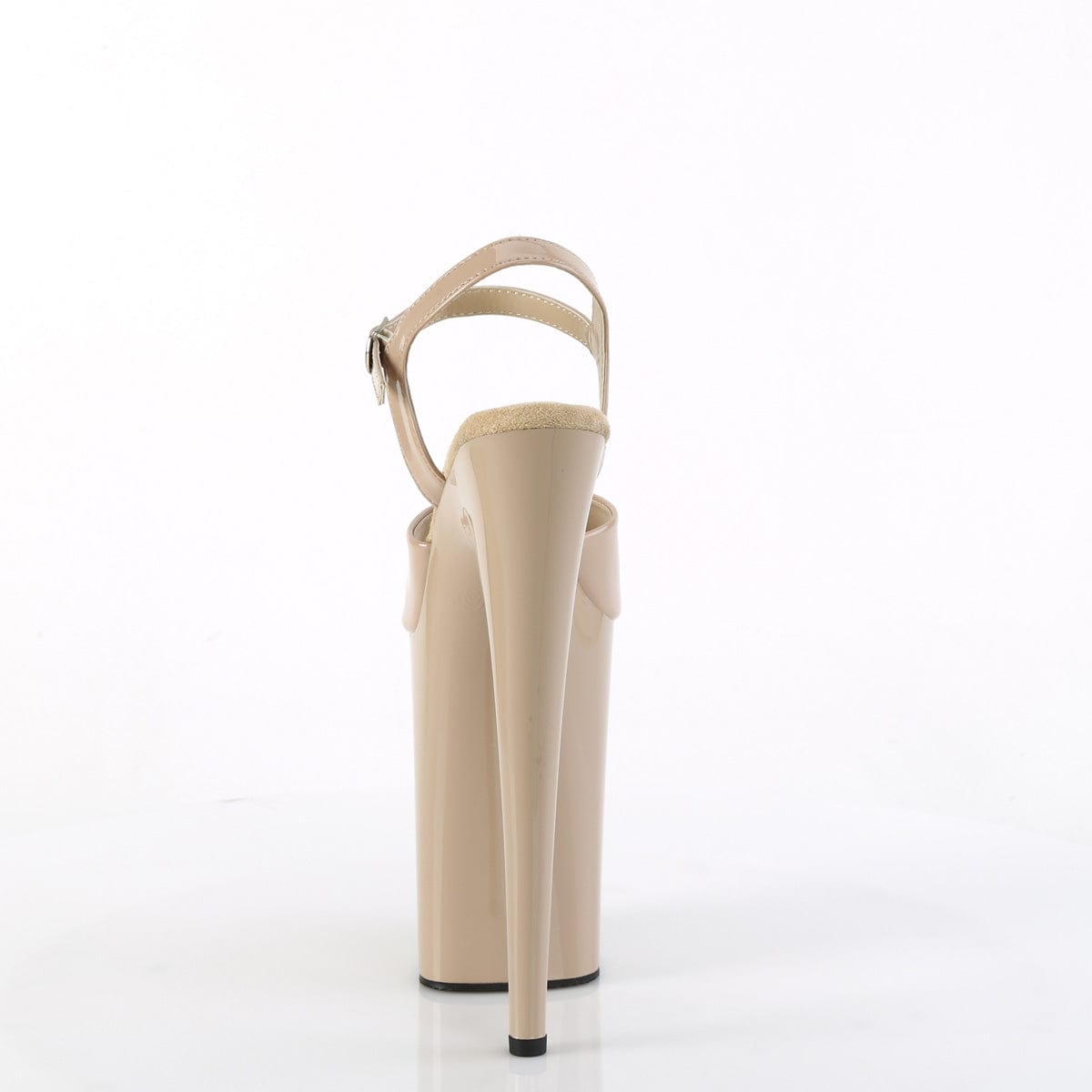 INFINITY-909 Nude Patent/Nude Pleaser US Size (Women's): 5