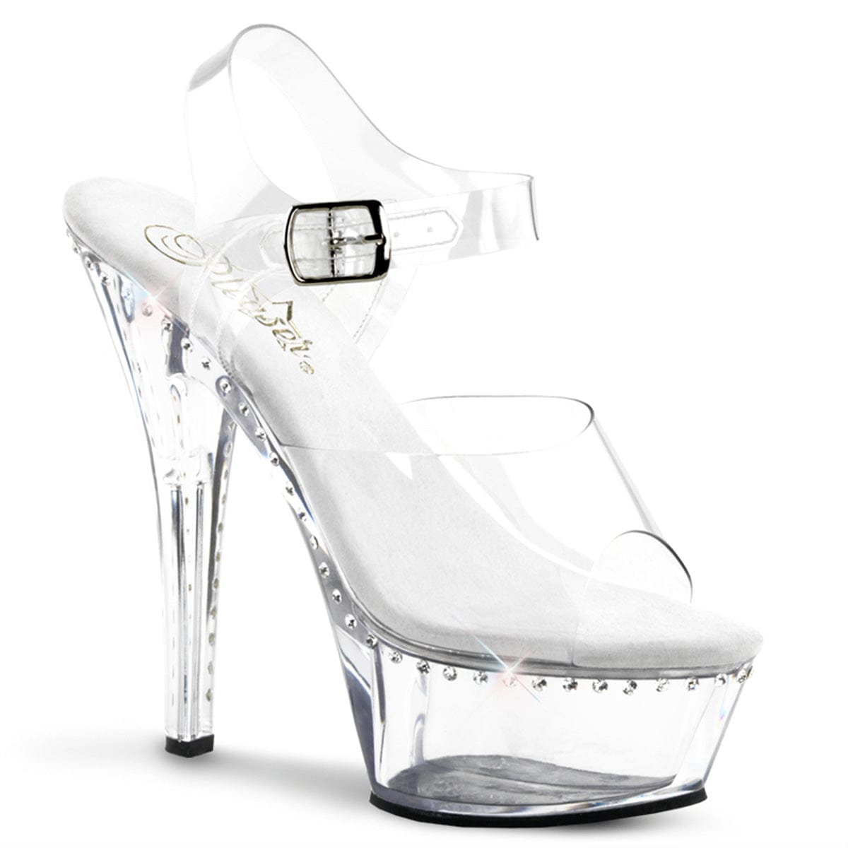 KISS-208LS Clear Platform Sandal