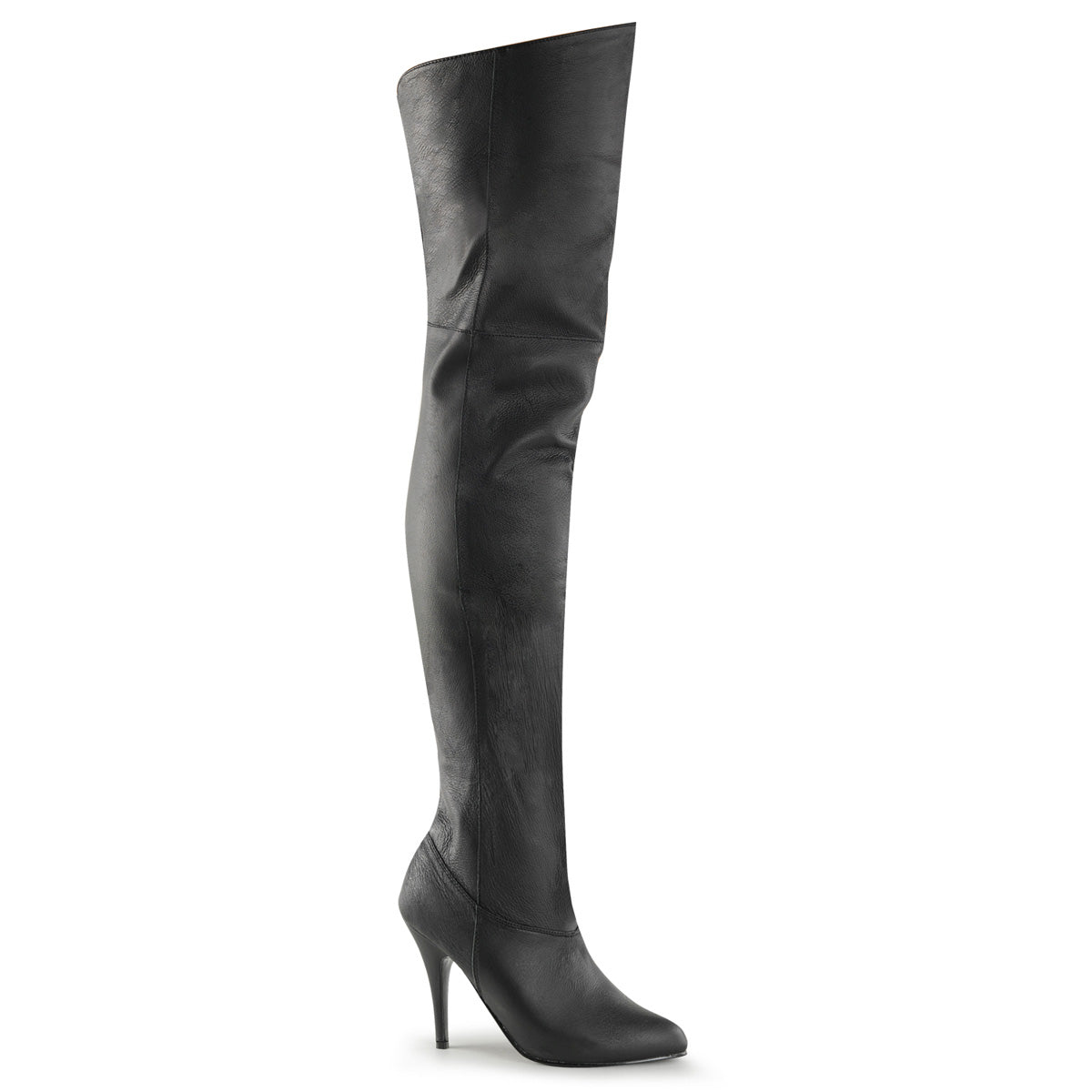 LEGEND-8868 Black Leather (P) Thigh Boot
