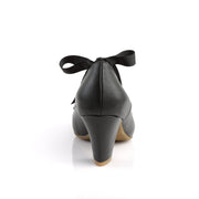 Pin Up Couture WIGGLE-32 Pump (Black Faux Leather)