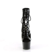 Pleaser ADORE-1016 Platform Ankle Boot (Black Patent/Black)