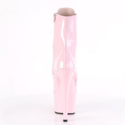 Pleaser ADORE-1020 Platform Ankle Boot (Baby Pink Patent/Baby Pink)
