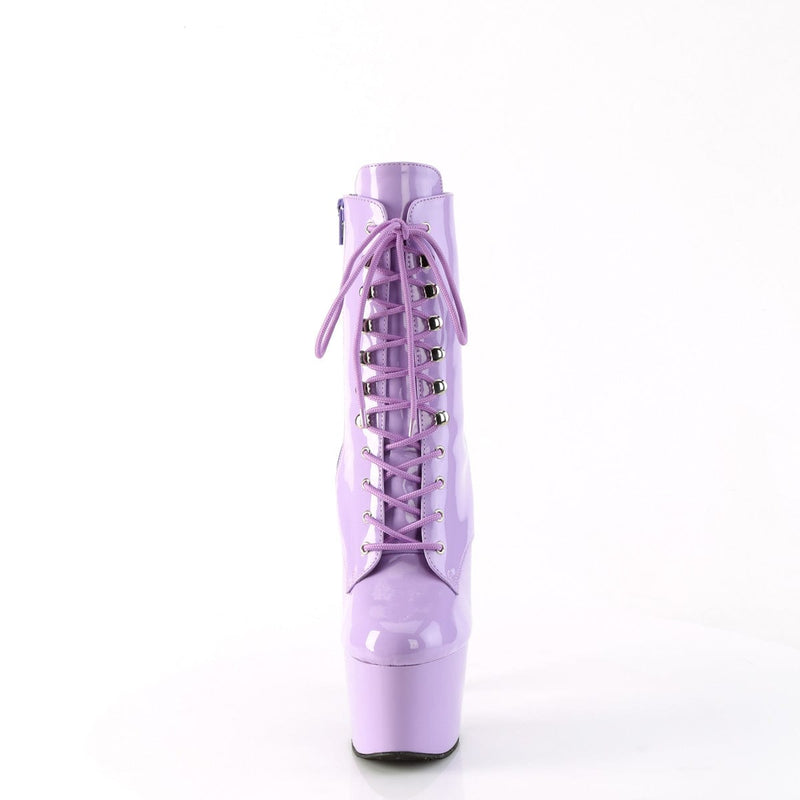 Pleaser ADORE-1020 Platform Ankle Boot (Lavender Patent/Lavender)