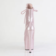 Pleaser ADORE-1020GP Platform Ankle Boot (Blush Pink Glitter Patent/M)