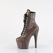 Pleaser ADORE-1020HG Platform Ankle Boot (Gun Metal Holo/Matching)