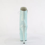 Pleaser ADORE-1020SDG Platform Ankle Boot (Baby Blue Sawdust Glitter)