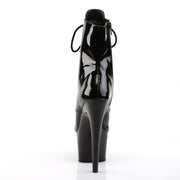Pleaser ADORE-1021 Platform Ankle Boot (Black Patent/Black)