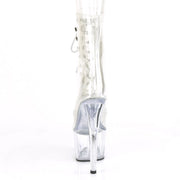 Pleaser ADORE-1021C Platform Ankle Boot (Clear/Clear)