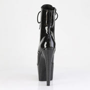 Pleaser ADORE-1021GP Platform Ankle Boot (Black Glitter Patent/M)