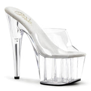 Pleaser ADORE-701 Platform Slide (Clear/Clear)