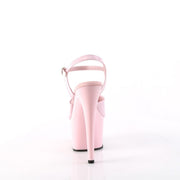 Pleaser ADORE-709 Platform Sandal (Baby Pink Patent/Baby Pink)