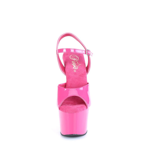 Pleaser ADORE-709 Platform Sandal (Hot Pink Patent/Hot Pink)