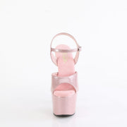 Pleaser ADORE-709GP Platform Sandal (Baby Pink Glitter Patent/M)
