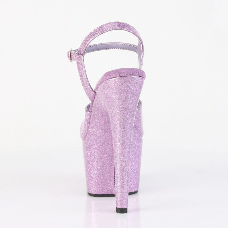 Pleaser ADORE-709GP Platform Sandal (Lilac Glitter Patent/M)